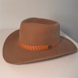 Akubra Snowy River Tan Felt Cowboy Hat